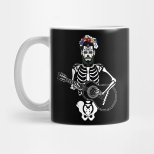 Frida Kahlo Male 'Día de los Muertos' Mug